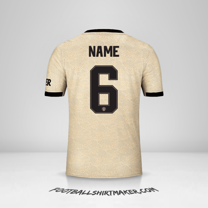 Jersey Manchester United Cup 2019/20 Away -  name - 6