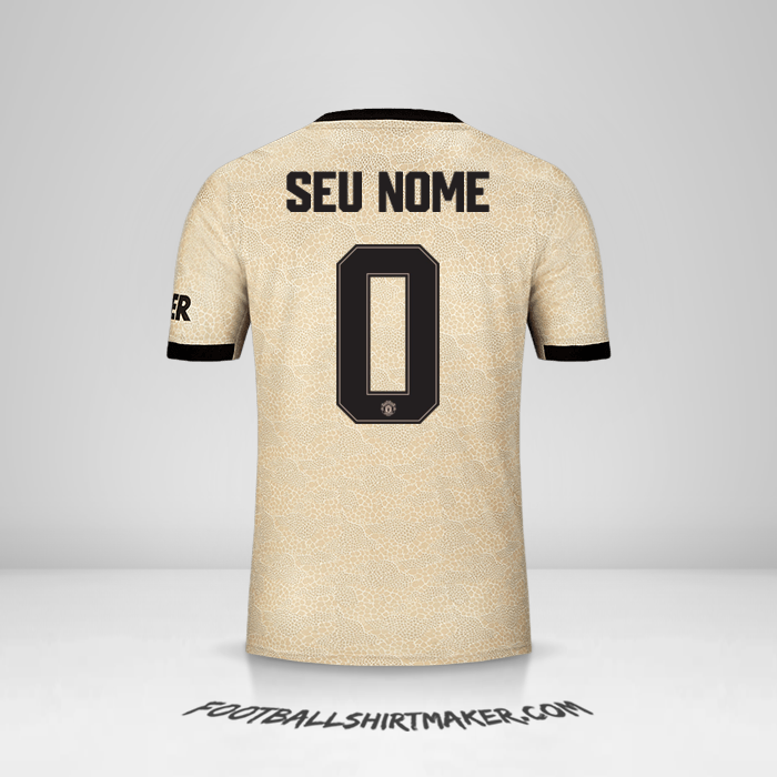 Camisa Manchester United Cup 2019/20 II -  seu nome - 0
