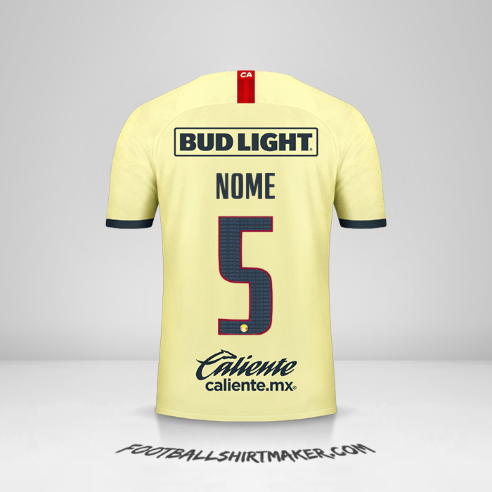 Maglia Club America 2019/20 -  nome - 5