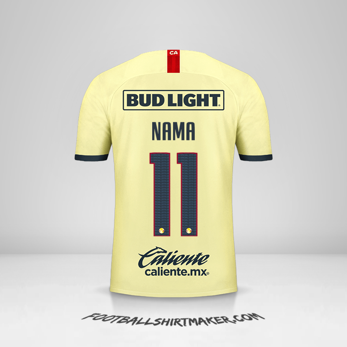 Jersey Club America 2019/20 -  nama - 11