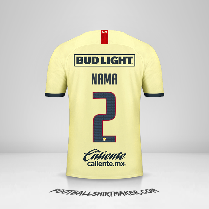 Jersey Club America 2019/20 -  nama - 2