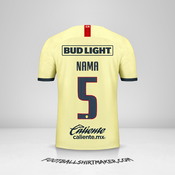 Jersey Club America 2019/20 -  nama - 5