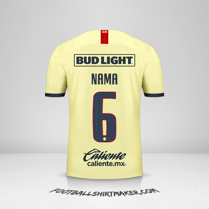 Jersey Club America 2019/20 -  nama - 6