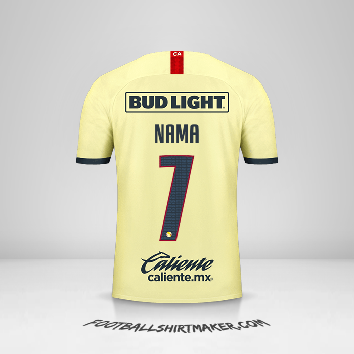 Jersey Club America 2019/20 -  nama - 7