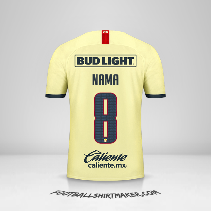 Jersey Club America 2019/20 -  nama - 8