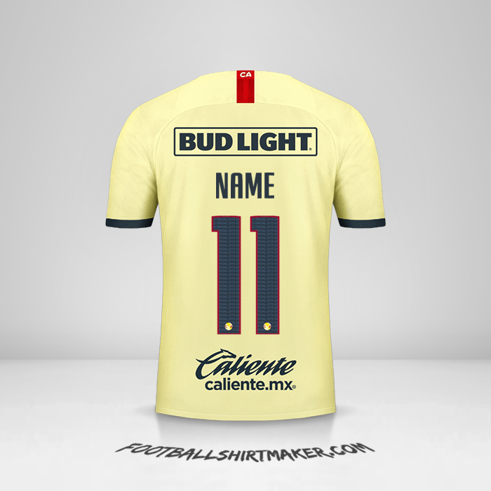 Trikot Club America 2019/20 -  name - 11