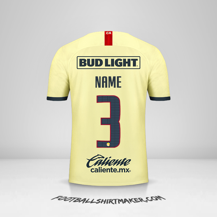 Jersey Club America 2019/20 -  name - 3