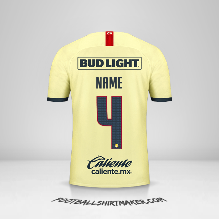 Jersey Club America 2019/20 -  name - 4