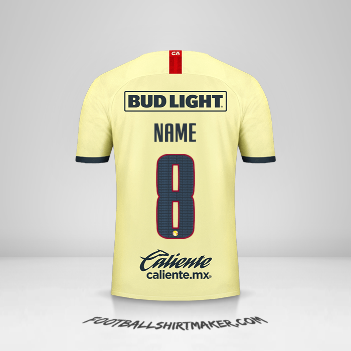 Trikot Club America 2019/20 -  name - 8