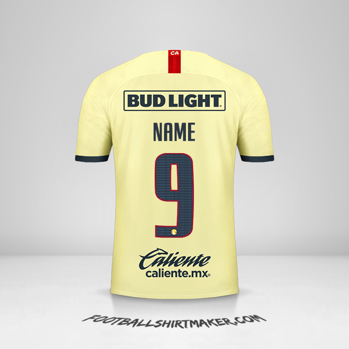 Trikot Club America 2019/20 -  name - 9