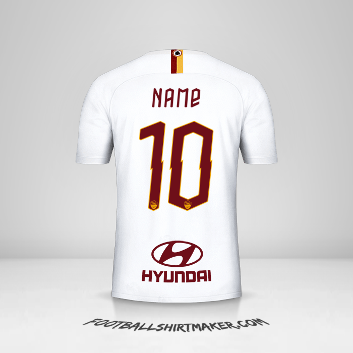 Trikot AS Roma 2019/20 Auswärts -  name - 10