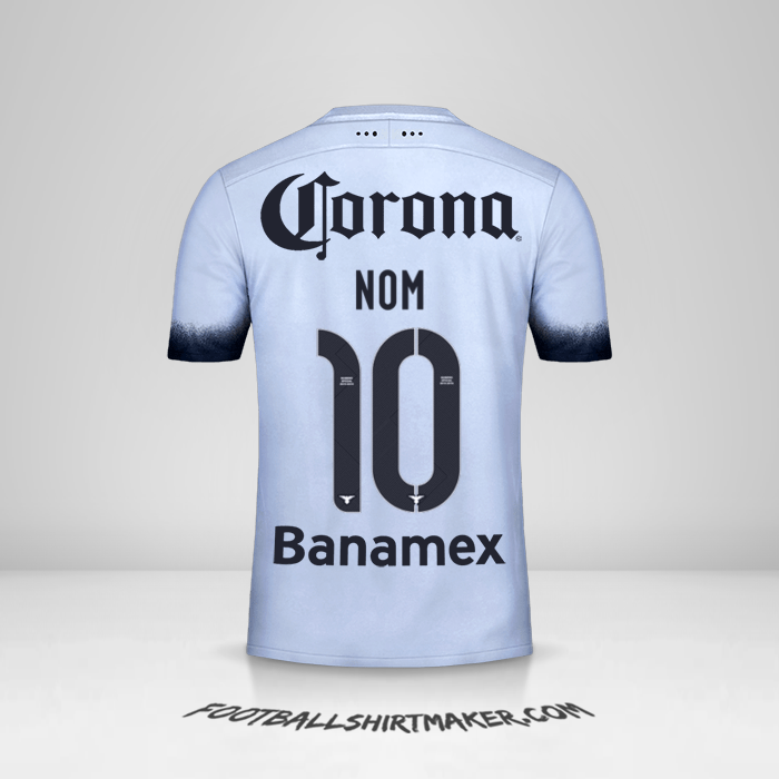 Maillot Club America 2015/16 Troisième -  nom - 10