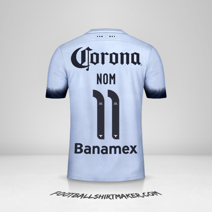 Maillot Club America 2015/16 Troisième -  nom - 11