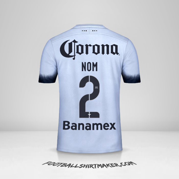 Maillot Club America 2015/16 Troisième -  nom - 2