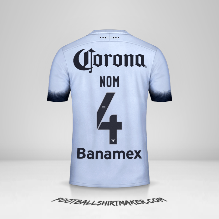 Maillot Club America 2015/16 Troisième -  nom - 4