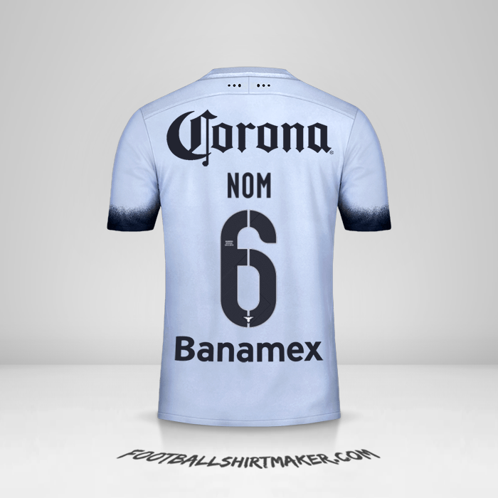 Maillot Club America 2015/16 Troisième -  nom - 6