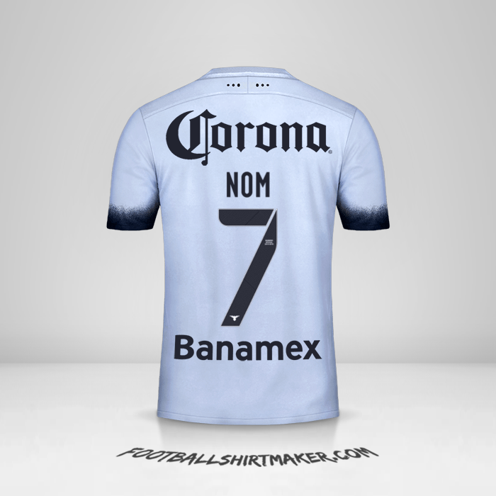 Maillot Club America 2015/16 Troisième -  nom - 7