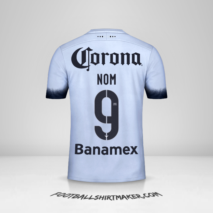 Maillot Club America 2015/16 Troisième -  nom - 9