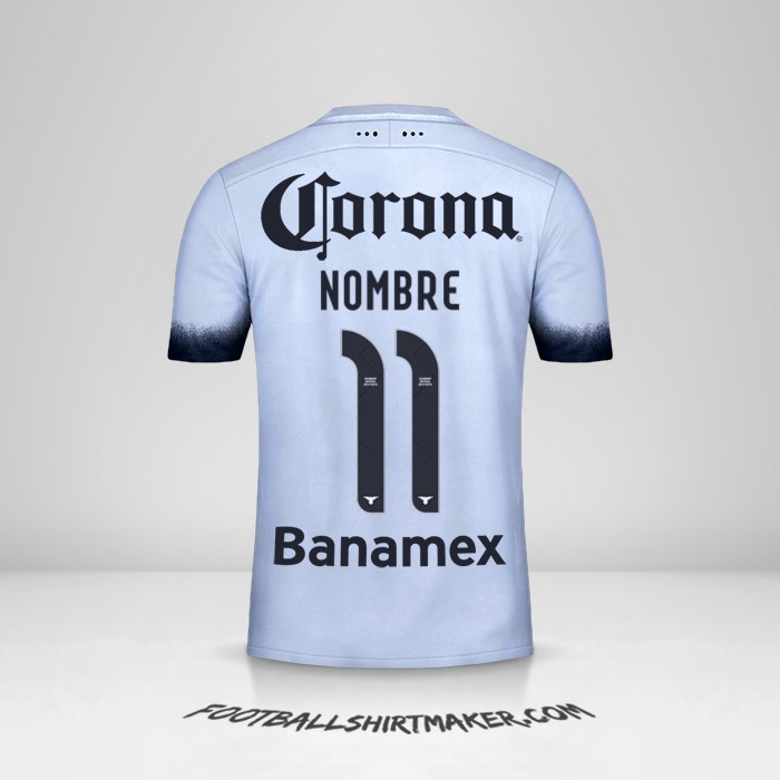 Jersey Club America 2015/16 Tercera -  nombre - 11