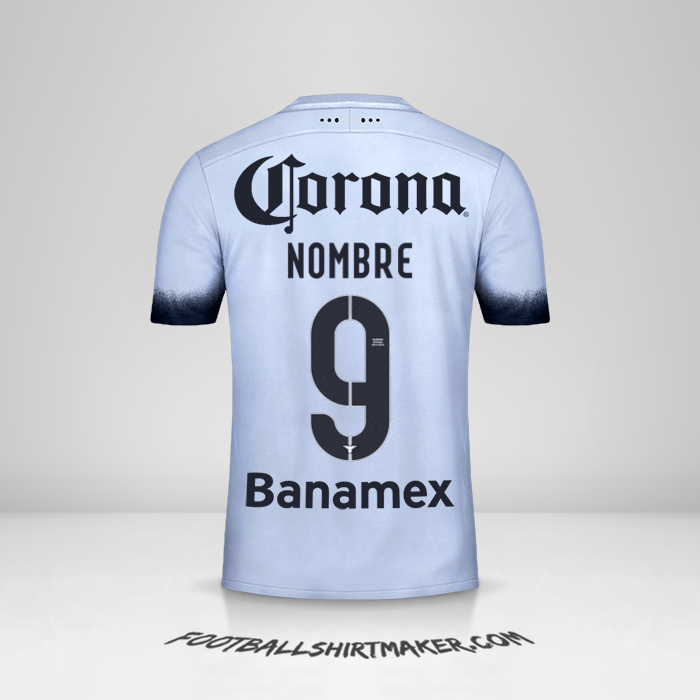 Jersey Club America 2015/16 Tercera -  nombre - 9