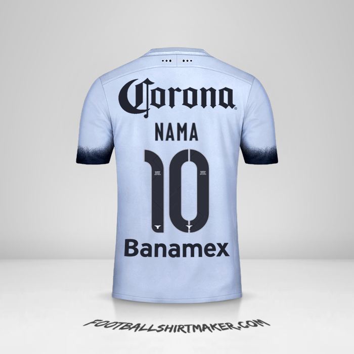 Jersey Club America 2015/16 Ketiga -  nama - 10