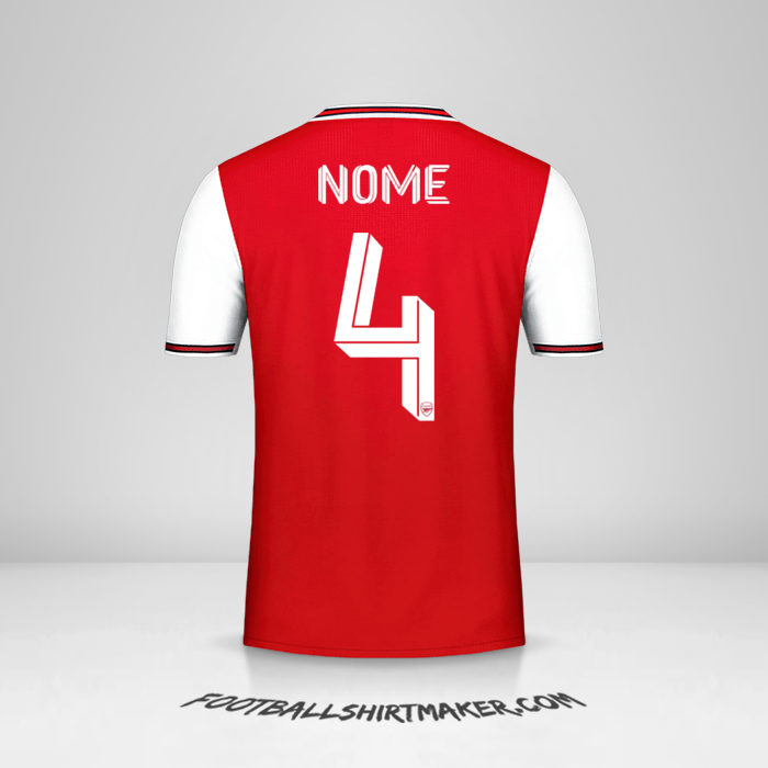 Maglia Arsenal Cup 2019/20 -  nome - 4