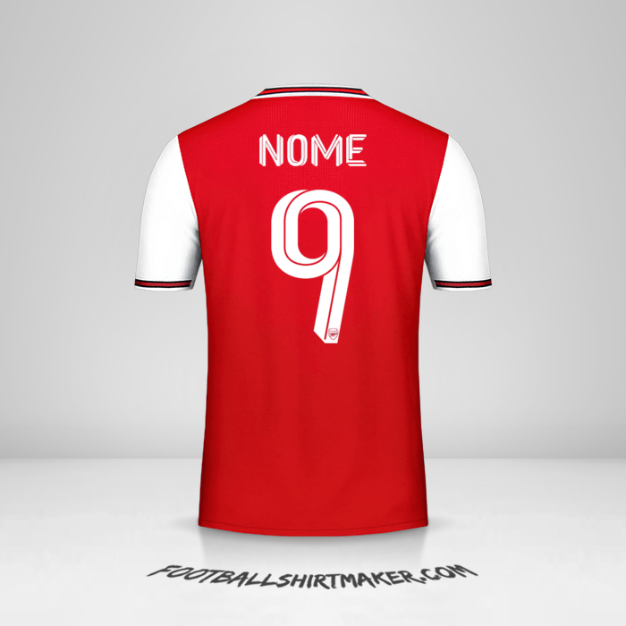 Maglia Arsenal Cup 2019/20 -  nome - 9