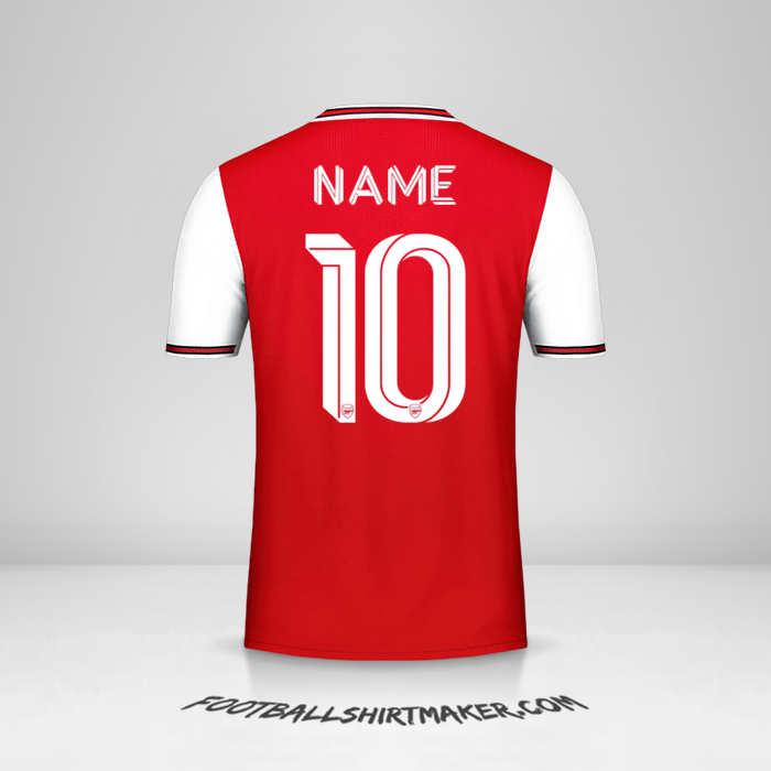 Trikot Arsenal Cup 2019/20 -  name - 10