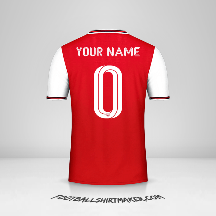 Shirt Arsenal Cup 2019/20 -  your name - 0