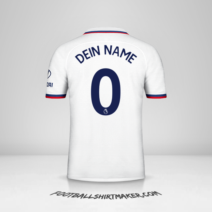 Trikot Chelsea 2019/20 II -  dein name - 0