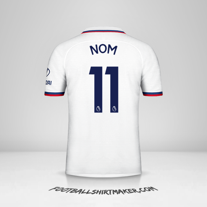 Maillot Chelsea 2019/20 Extérieur -  nom - 11
