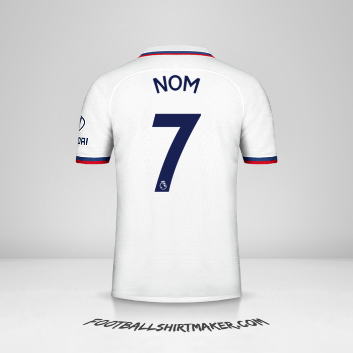 Maillot Chelsea 2019/20 Extérieur -  nom - 7