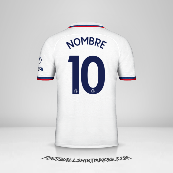 Jersey Chelsea 2019/20 Visita -  nombre - 10