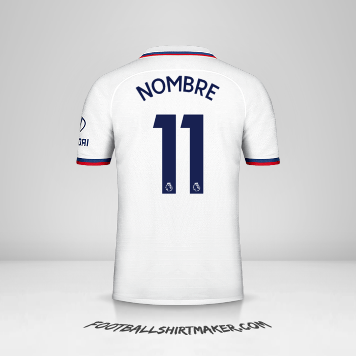 Camiseta Chelsea 2019/20 Visita -  nombre - 11