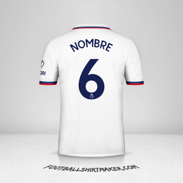 Camiseta Chelsea 2019/20 Visita -  nombre - 6