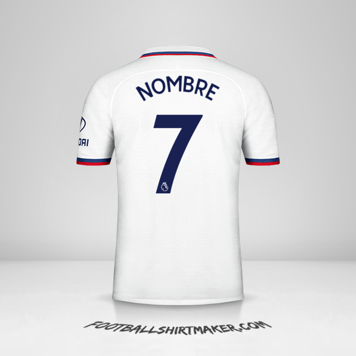 Jersey Chelsea 2019/20 Visita -  nombre - 7