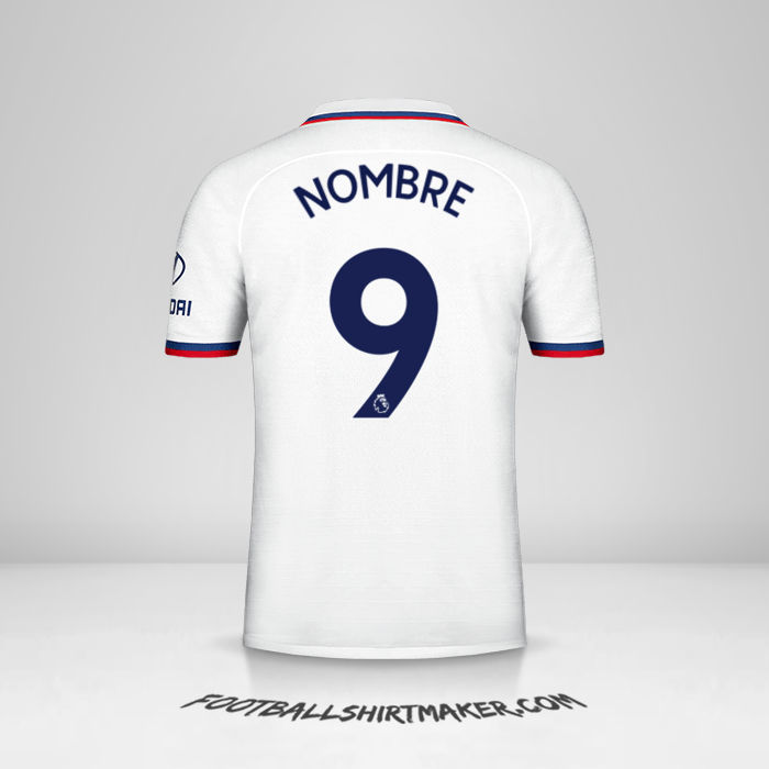 Jersey Chelsea 2019/20 Visita -  nombre - 9
