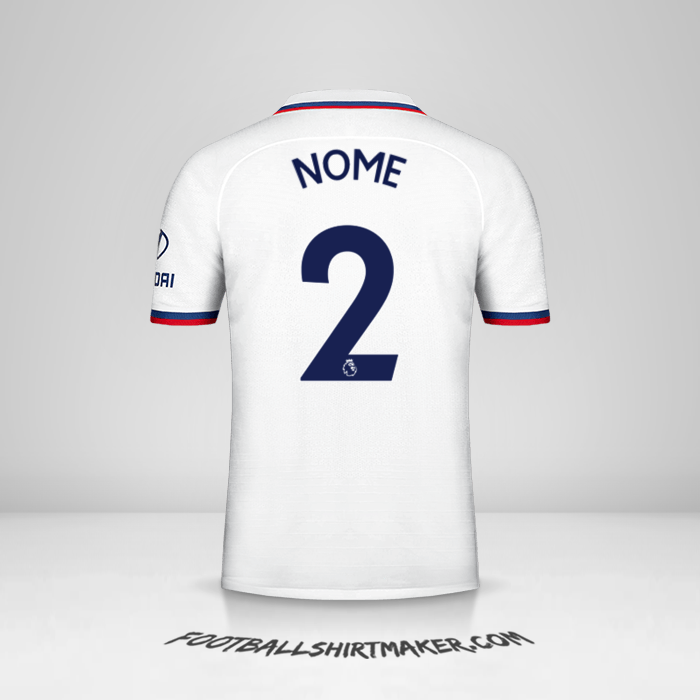 Maglia Chelsea 2019/20 Seconda -  nome - 2