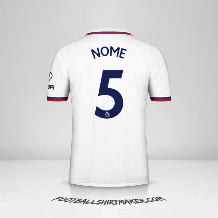 Camisa Chelsea 2019/20 Alternativa -  nome - 5