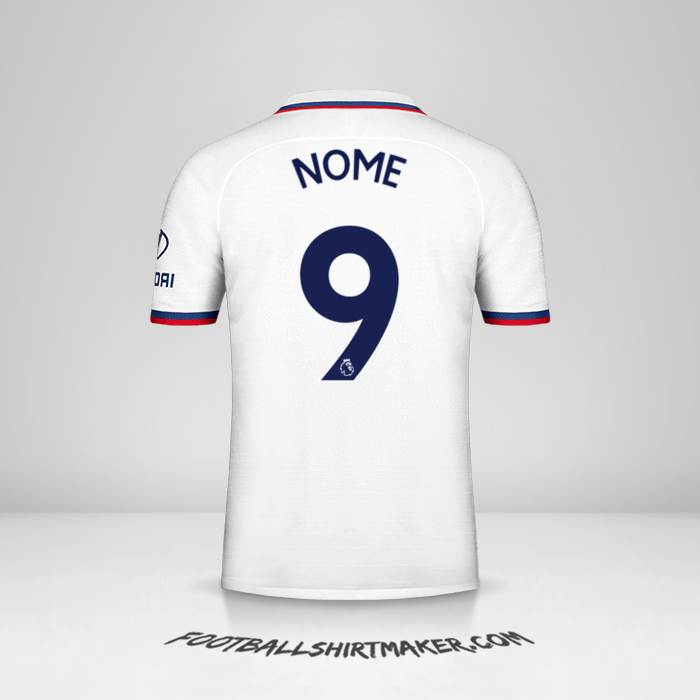 Maglia Chelsea 2019/20 Seconda -  nome - 9