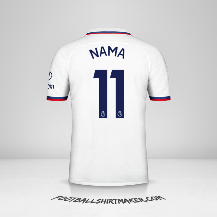 Jersey Chelsea 2019/20 Alternatif -  nama - 11
