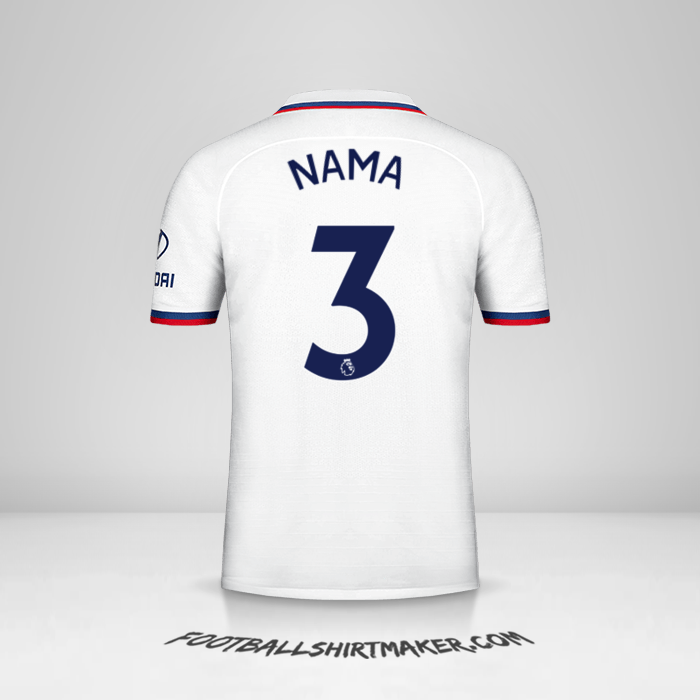 Jersey Chelsea 2019/20 Alternatif -  nama - 3