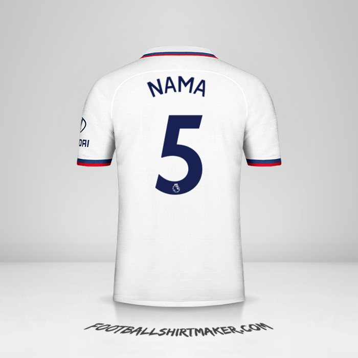 Jersey Chelsea 2019/20 Alternatif -  nama - 5