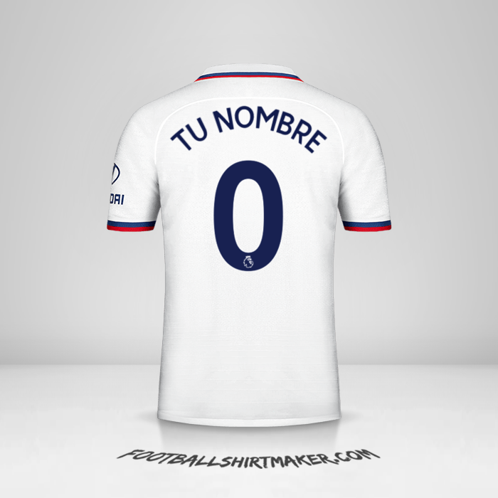 Jersey Chelsea 2019/20 II -  tu nombre - 0