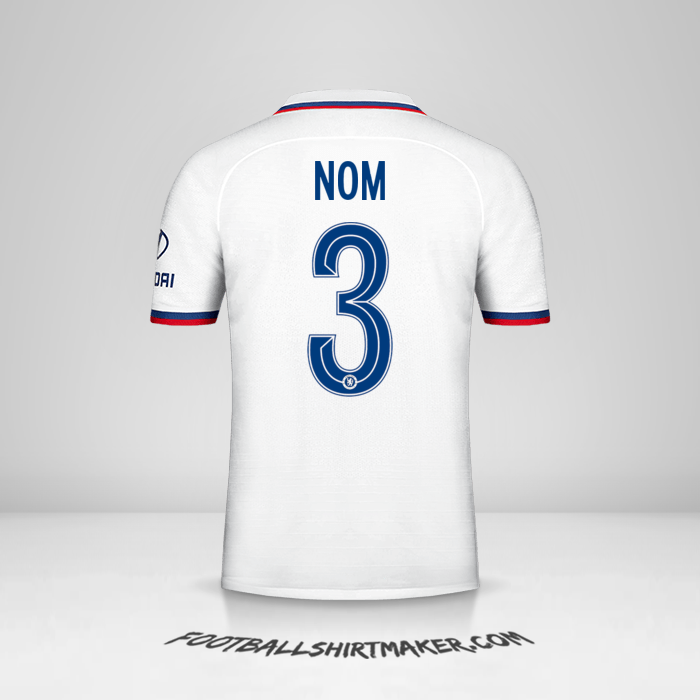 Maillot Chelsea Cup 2019/20 Extérieur -  nom - 3