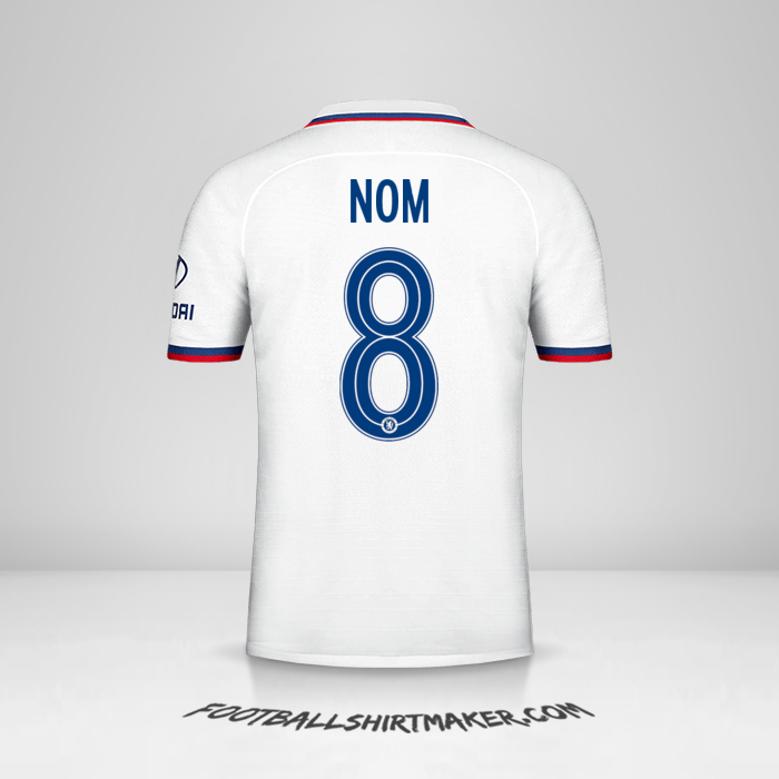 Maillot Chelsea Cup 2019/20 Extérieur -  nom - 8