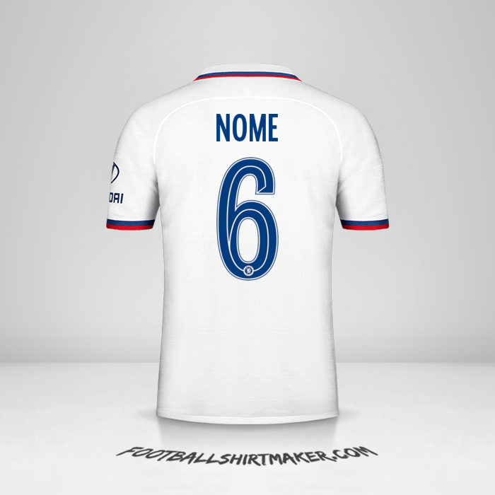 Maglia Chelsea Cup 2019/20 Seconda -  nome - 6