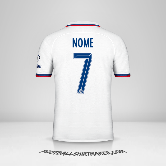 Maglia Chelsea Cup 2019/20 Seconda -  nome - 7