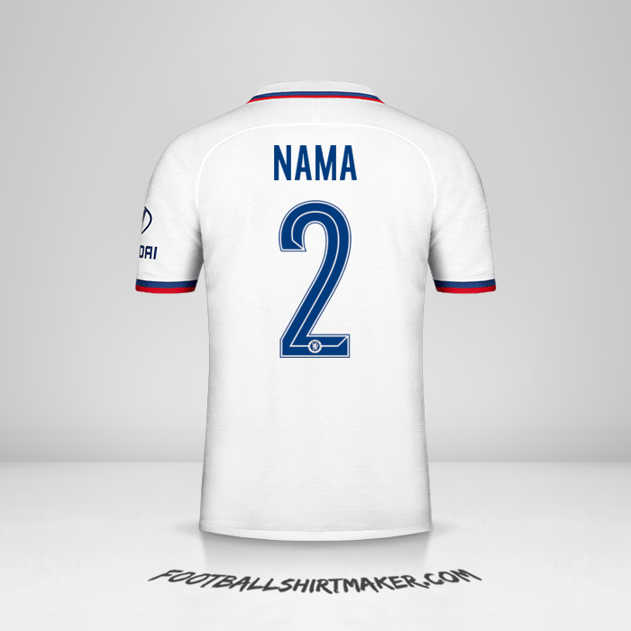 Jersey Chelsea Cup 2019/20 Alternatif -  nama - 2