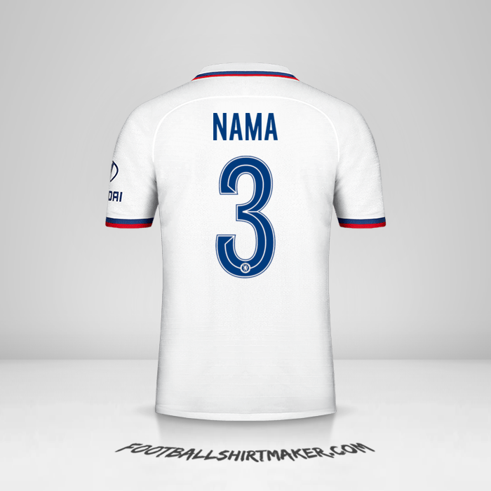 Jersey Chelsea Cup 2019/20 Alternatif -  nama - 3